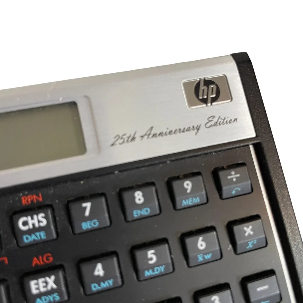 HP 12C Financial Calculator‎ and Book Works 25th Anniversary Edition